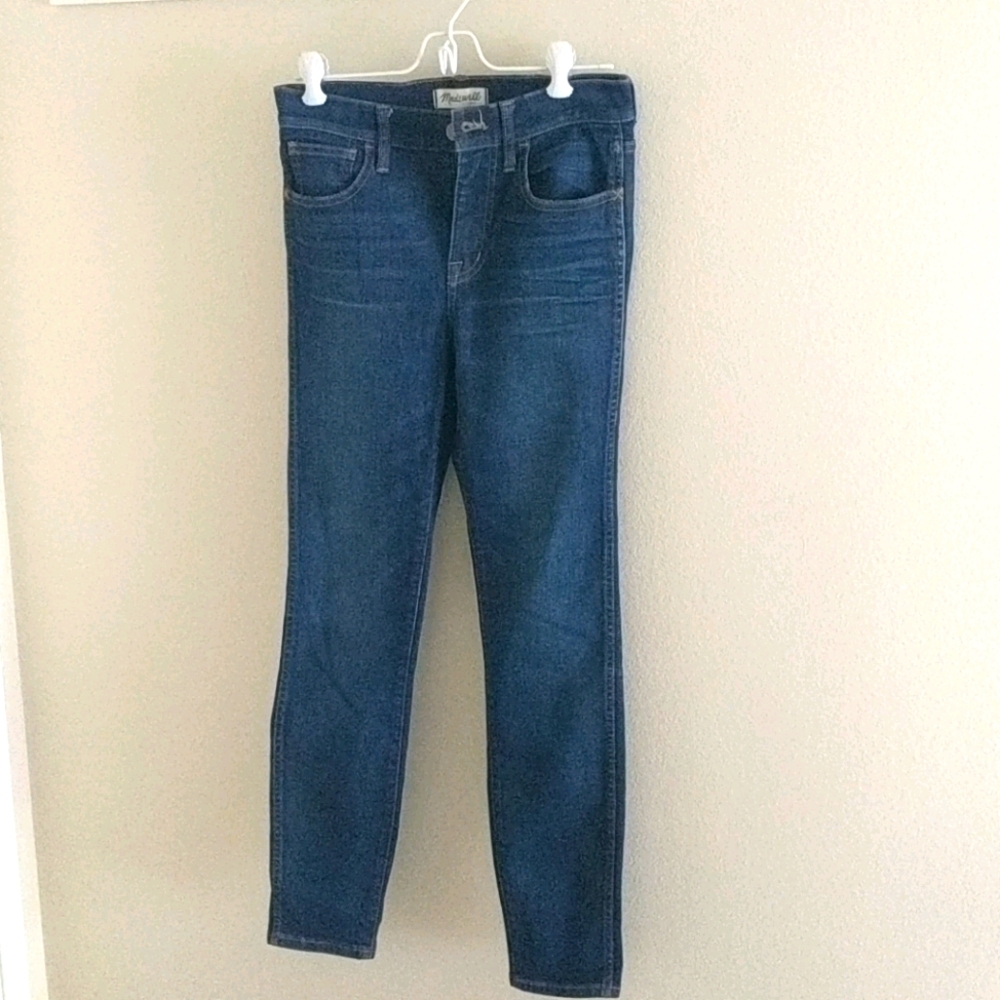 Madewell high rise skinny jeans